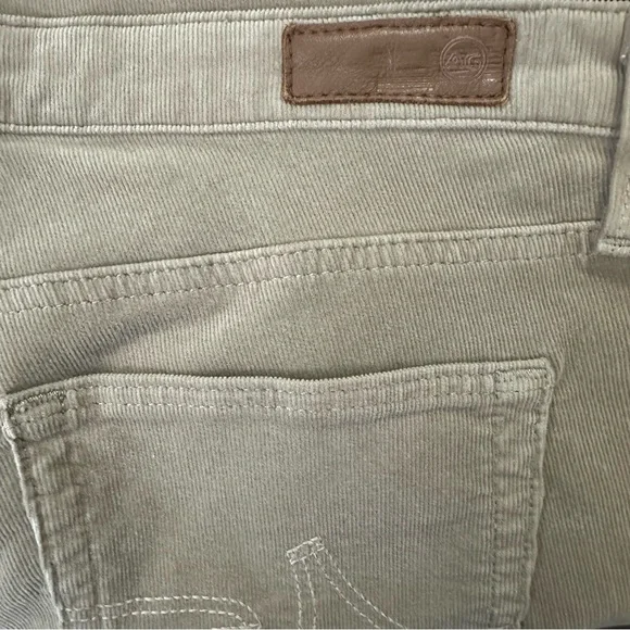 AG Adriano Goldschmied Prima Cigarette Cut Jeans In Envy Stretch Corduroy 27R - Picture 8 of 12
